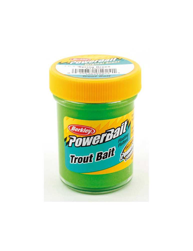Pate a Truite Berkley PowerBait Trout Bait Garlic Spring Green | Natus – natusport