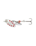 Cuiller Savage Gear Sticklebait Spinner 4,5g Silver Red – natusport