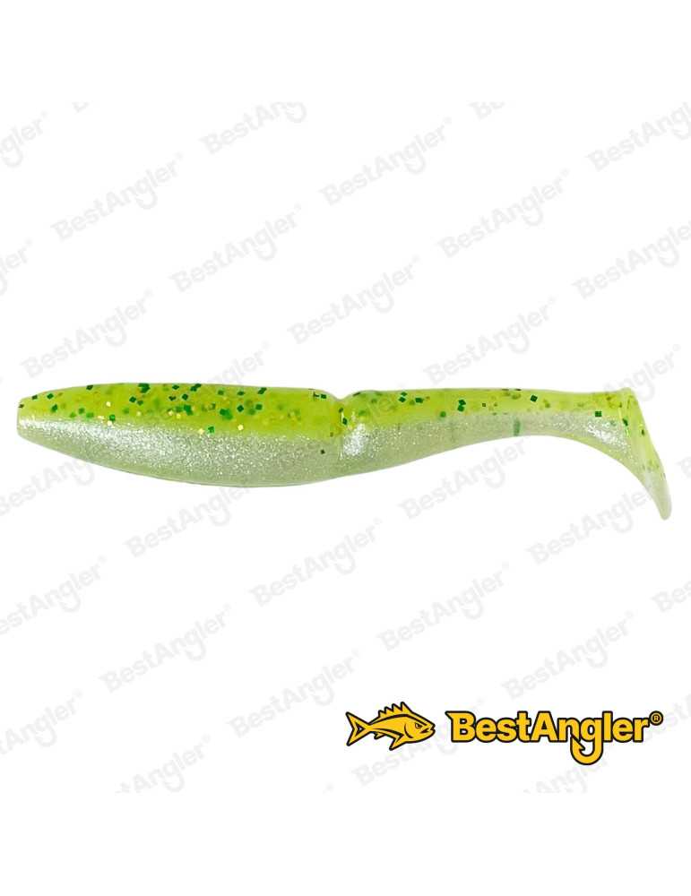 Leurre Souple Sawamura One Up Shad 4" Yellow Chartreuse – natusport