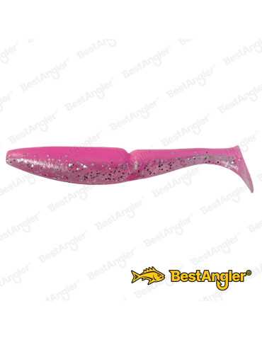 Leurre Souple Sawamura One Up Shad 2" Pink Glitter