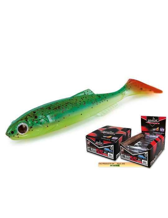 Leurre Molix RT Shad 5,5" Orange Tail