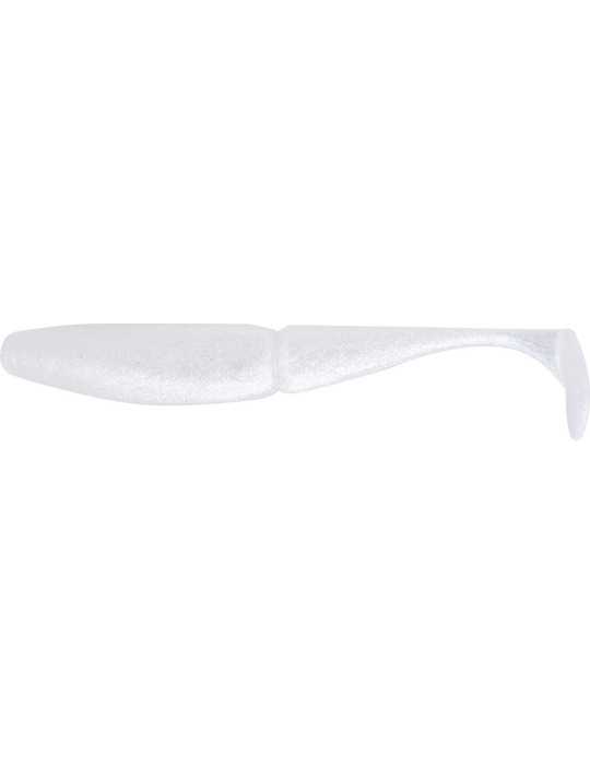 Leurre Souple Sawamura One Up Shad Slim 4" Silky White – natusport