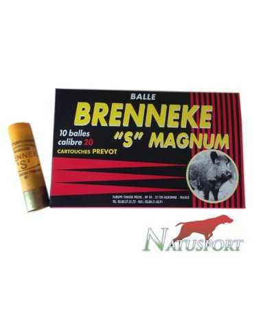 Balle sous-calibrée Prevot Brenneke "S" C.20/76 2