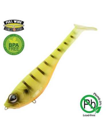 Leurre Souple Sakura Dekai Swimbait 120 Tigre/Or 2