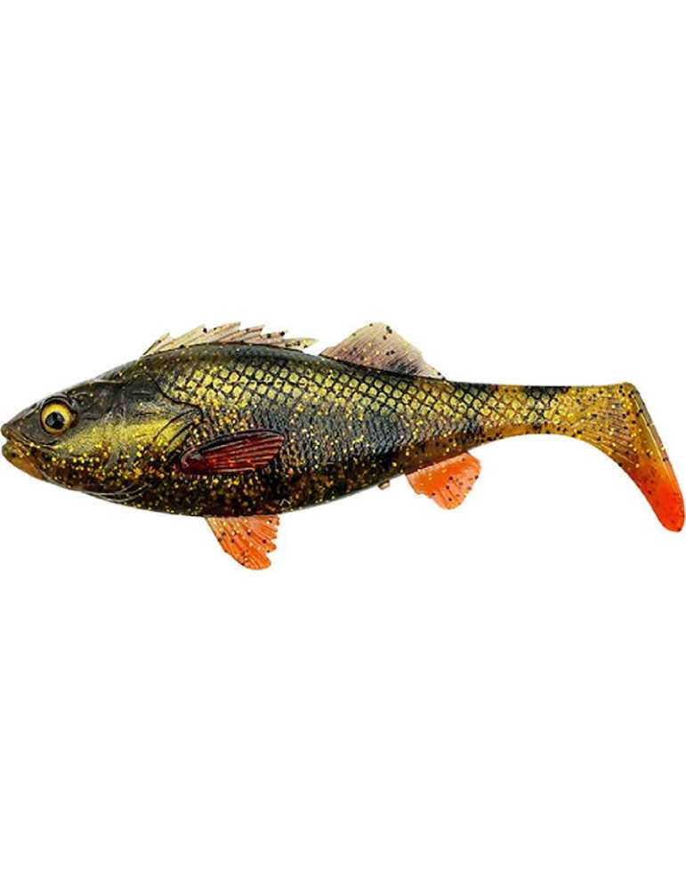 Leurre Souple Savage Gear 4D Perch Shad 12,5cm 20g Motor Oil UV | Natu – natusport