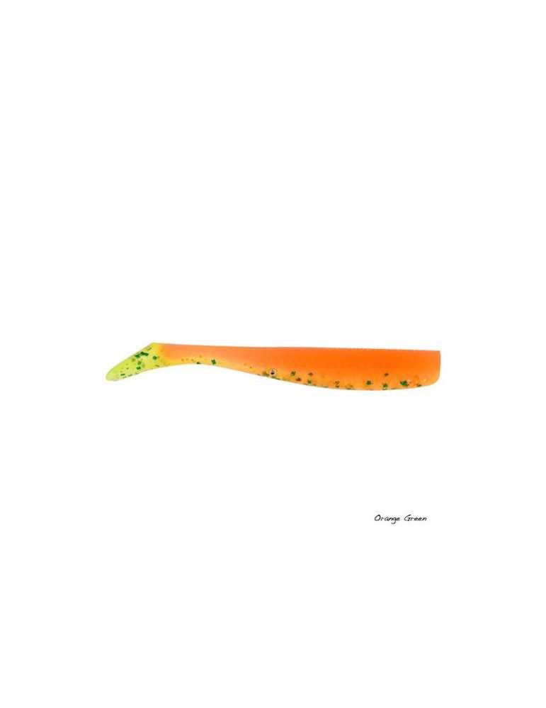 Leurre Souple Madness Bakuree Shad Tail 6,3 cm Orange Green | Natuspor – natusport