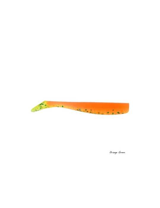 Leurre Souple Madness Bakuree Shad Tail 6,3 cm Orange Green | Natuspor – natusport
