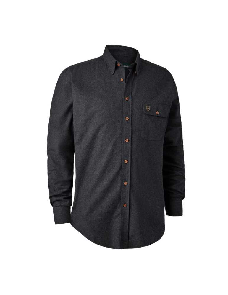 Chemise Deerhunter Liam Noire T41/42 – natusport