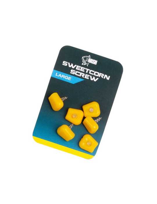 Vis à Esche Nash Sweetcorn Screw Large – natusport
