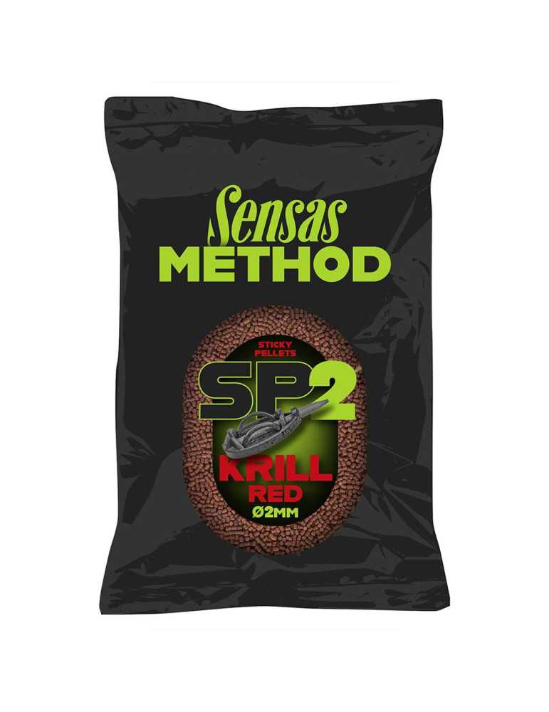 Pellets Sensas Method Sticky Krill 650g – natusport
