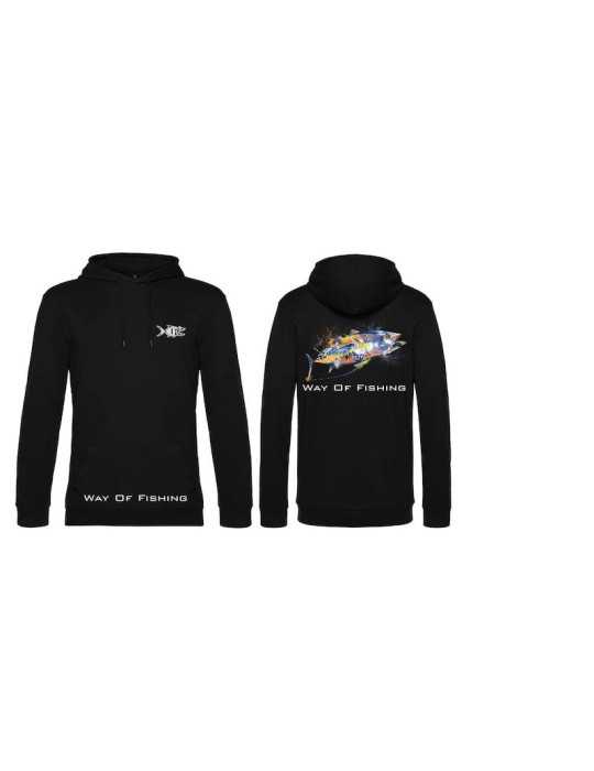 Sweat Way Of Fishing Thon Noir L – natusport