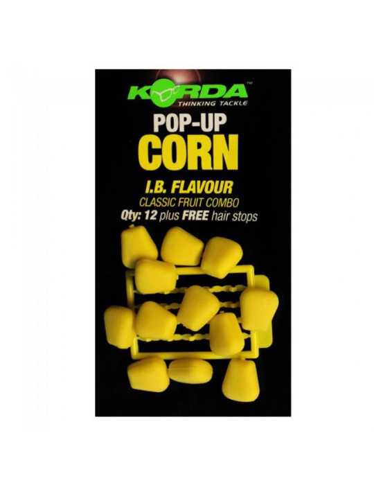 Amorce Korda Pop-Up Corn IB Jaune – natusport