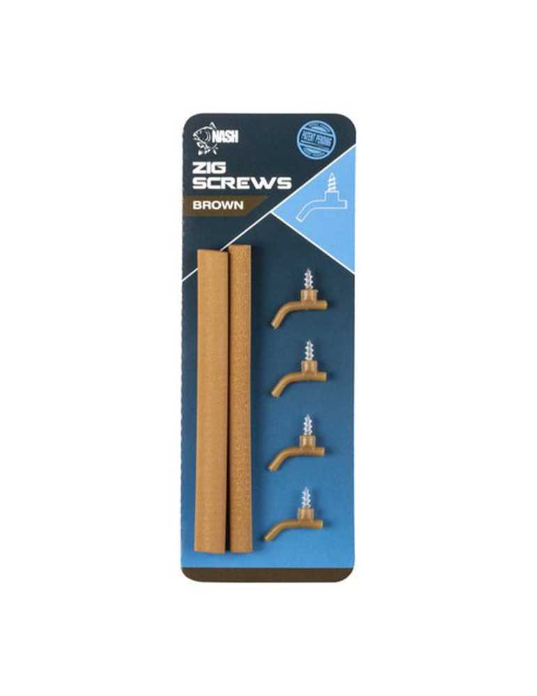 Montage Nash Zig Screws Brown – natusport