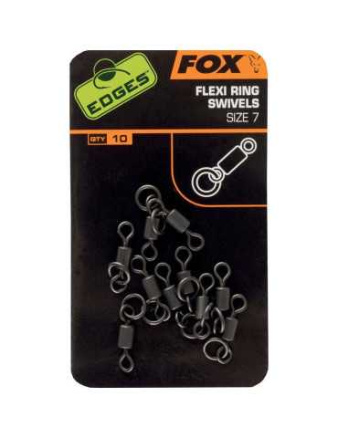 Émerillon Fox Edges Flexi Ring Swivel 7x10 – natusport 2