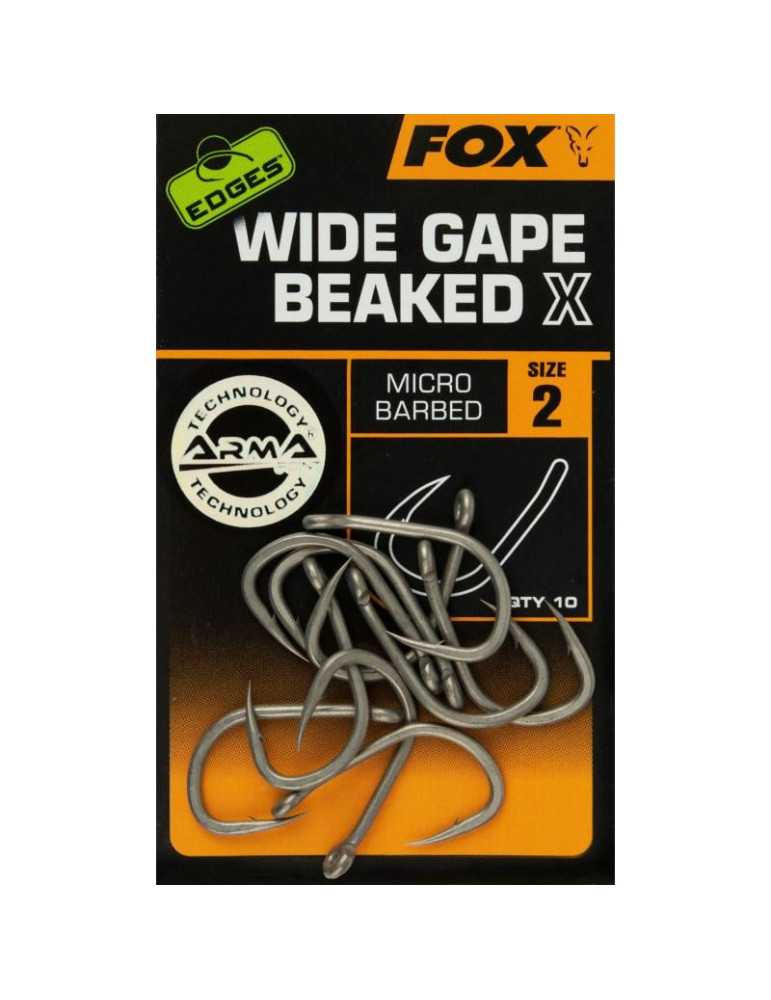 Hameçon Fox Wide Gape Beaked X Taille 2 – natusport