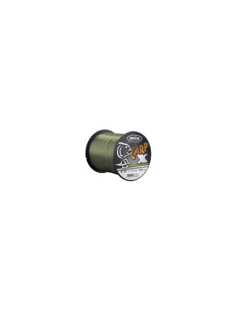 Fil Nylon Powerline CarpX Kaki 1200 m 31/100 – natusport