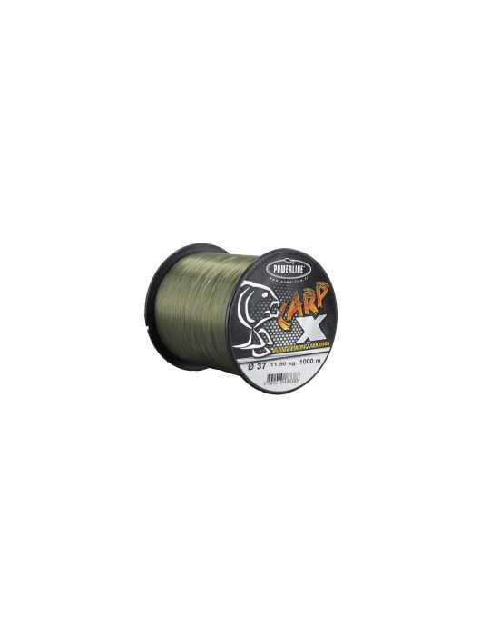 Fil Nylon Powerline CarpX Kaki 1200 m 31/100 – natusport