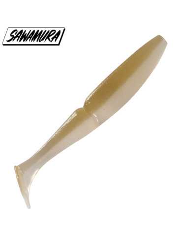 Leurre Souple Sawamura One Up Shad 3" Tinsel Brown – natusport 2