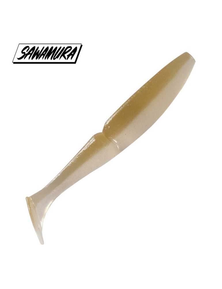 Leurre Souple Sawamura One Up Shad 3" Tinsel Brown – natusport