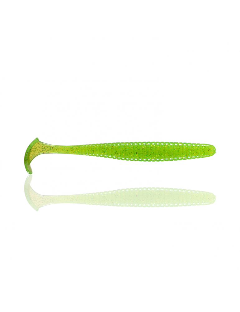 Leurre Souple Reins Smokin Swimmer 4" Chartreuse – natusport