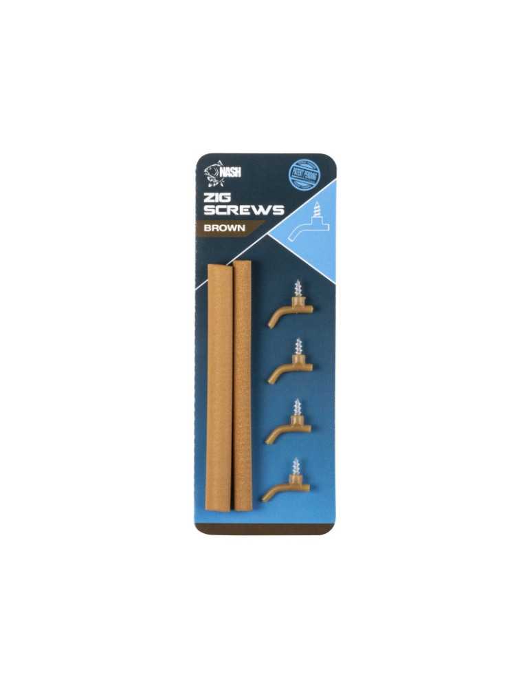 Montage Nash Zig Screws Brown – natusport