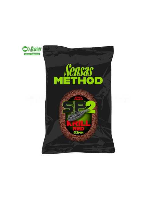 Pellets Sensas Method Sticky Krill 650g – natusport