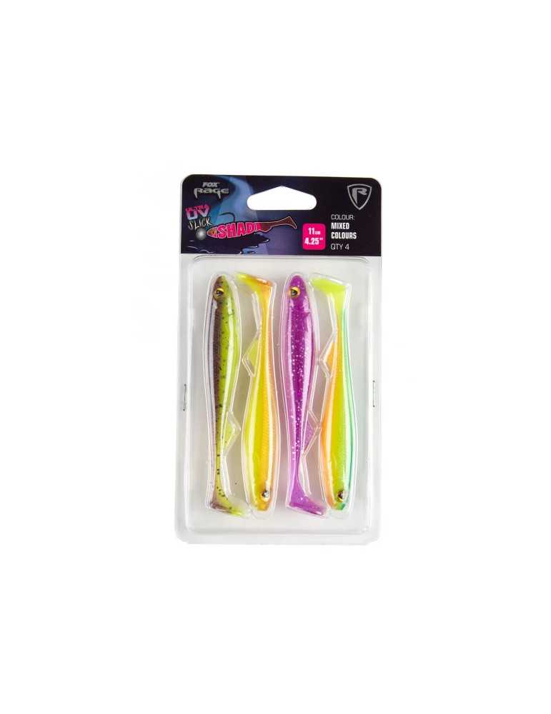 Leurre Souple Fox Rage Slick Shad 11cm Mixed – natusport