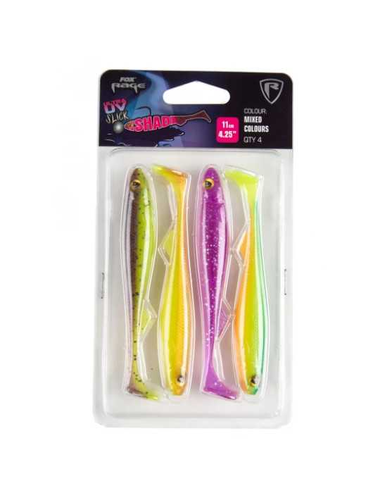 Leurre Souple Fox Rage Slick Shad 11cm Mixed – natusport