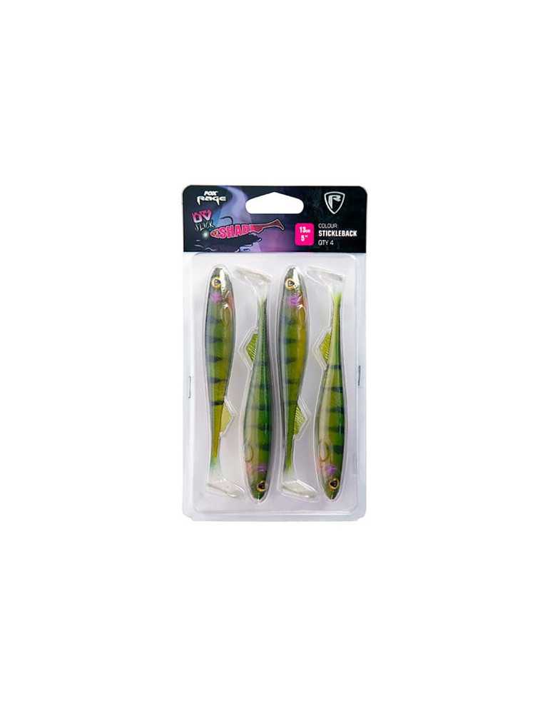Leurre Souple Fox Slick Shad Ultra UV 13 cm Stickleback – natusport
