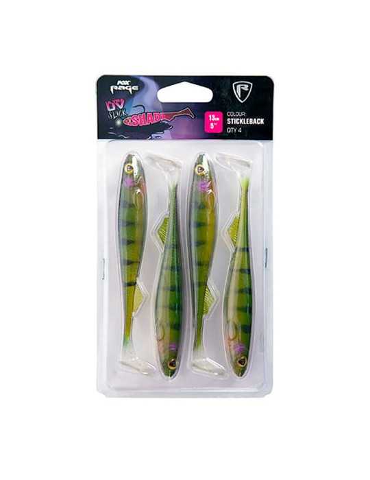 Leurre Souple Fox Slick Shad Ultra UV 13 cm Stickleback – natusport