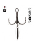 Hameçon Triple Rapala 7548BD N°2 – natusport