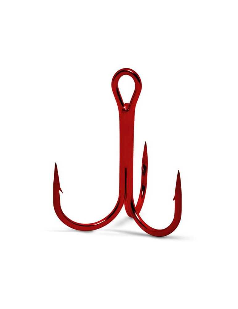 Hameçon Triple Rapala 8540 Red N1 x10 – natusport