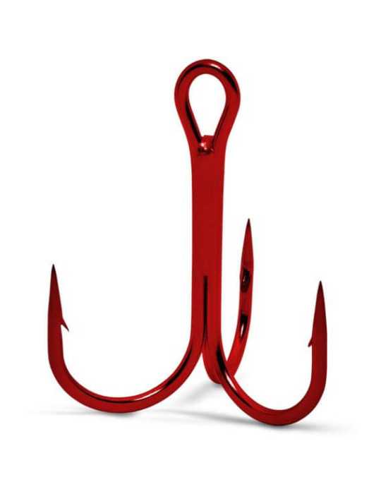 Hameçon Triple Rapala 8540 Red N2 x10 – natusport