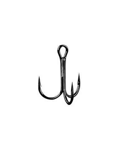 Hameçon Triple Rapala 8540 Black N6 x10 – natusport