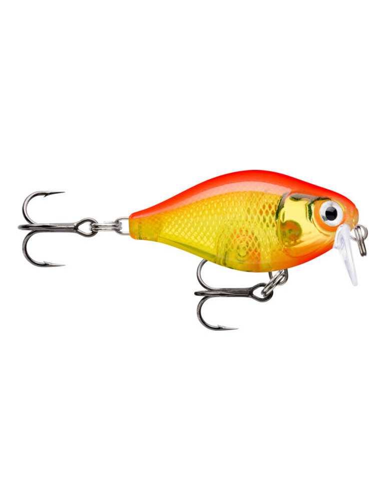Leurre Dur Rapala X-Light Crank 03 Shallow Runner Gold Fluo Red | Natu – natusport