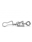 Émerillon Rapala 3531 BK Minus Agrafe Taille 1 (x10) – natusport