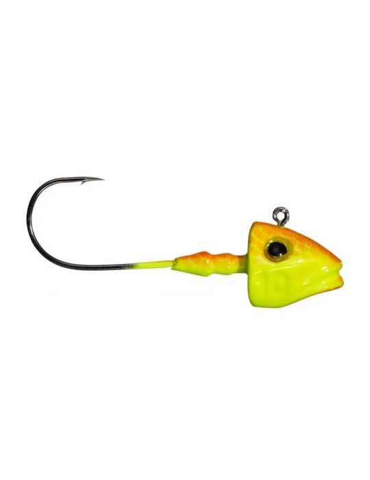 Tête Plombée Sensas G'Fish Orange/Fluo Yellow 7 g 3/0 – natusport