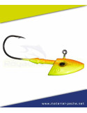 Tête Plombée Sensas G'Verti Orange/Fluo Yellow 14 g 4/0 – natusport