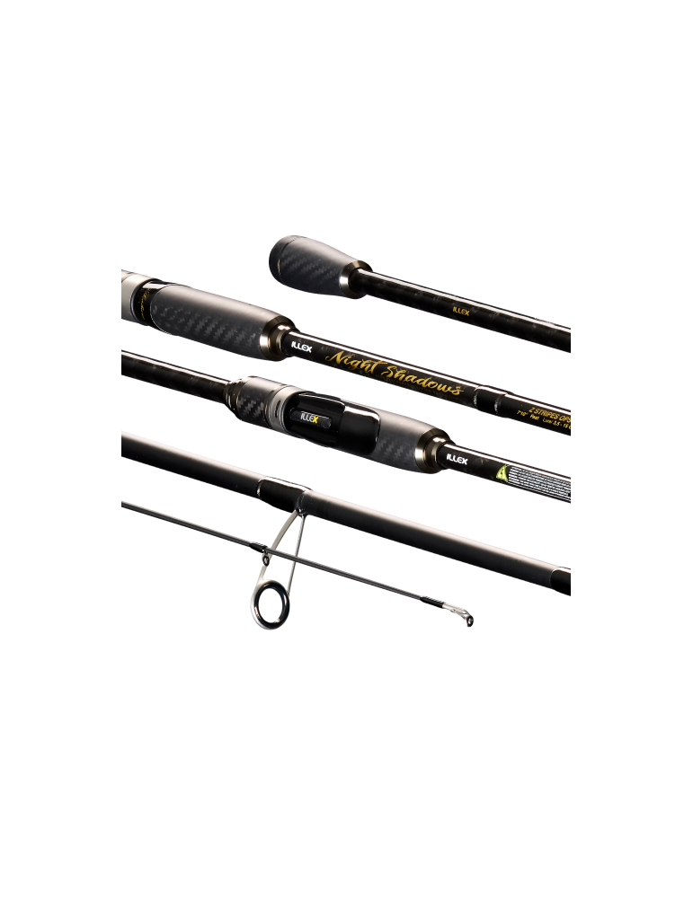 Canne Spinning Illex Night Shadows Stripes Ops 2,40m 3,5-15g | Natuspo – natusport