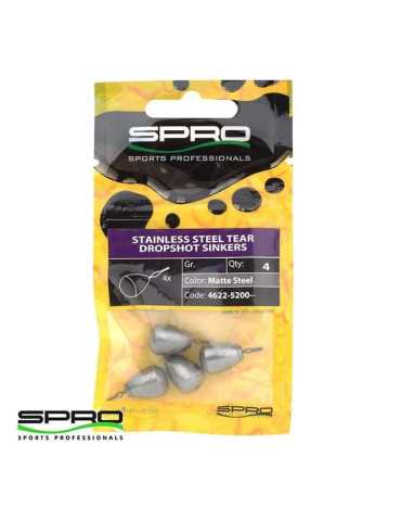 Plomb Drop Shot Spro Stainless Steel DS Sinkers 5,3 g – natusport