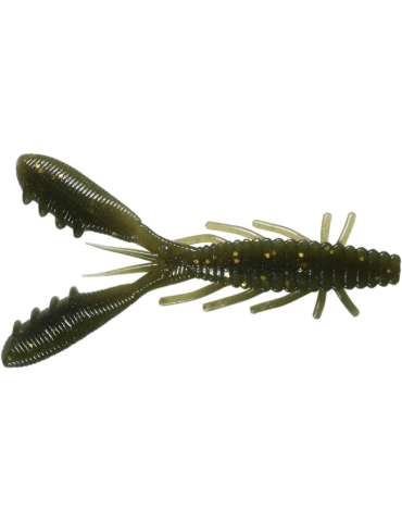 Leurre Souple Hideup Stagger Craw 4" Coloris 247 Gripan Gold