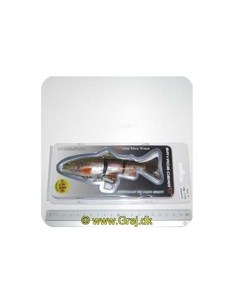 Leurre Souple Savage Gear LT Trout 15cm Rainbow – natusport