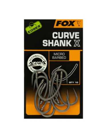 Hameçons Fox Curve Shank X Taille 4