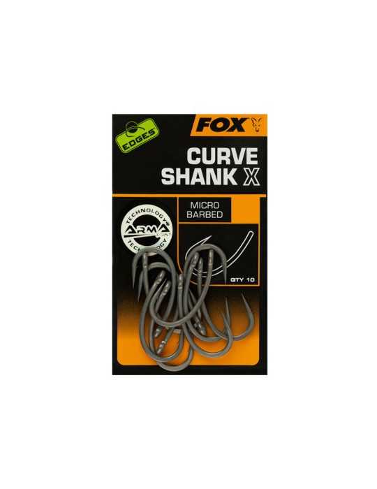 Hameçons Fox Curve Shank X Taille 4 – natusport
