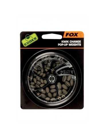 Distributeur Fox EDGES Kwik Change Pop-Up Weights (boîte assortiment 6 tailles)