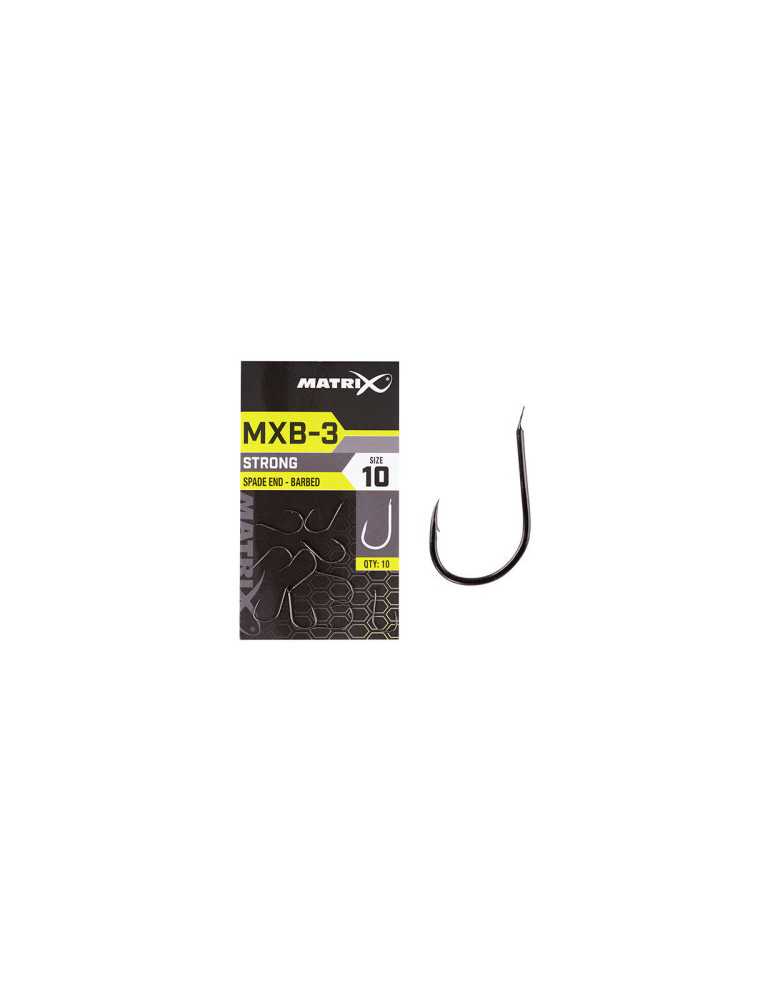 Hameçon Fox MXB-3 Strong Spade End Barbed – natusport