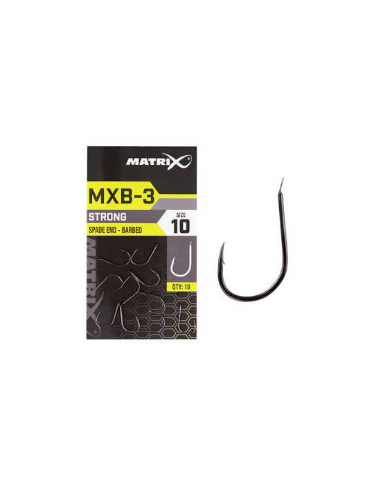 Hameçon Fox MXB-3 Strong Spade End Barbed – natusport