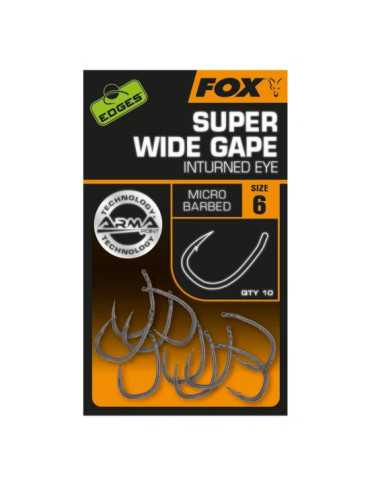 Hameçon Fox Super Wide Gape Taille 6