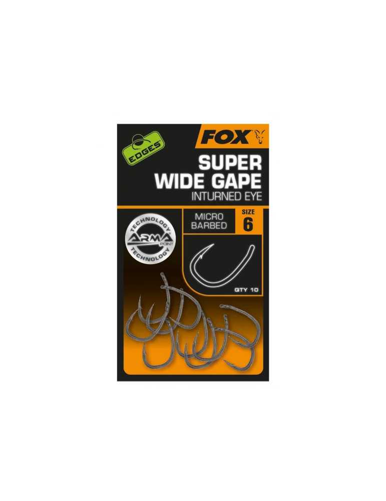 Hameçon Fox Super Wide Gape Taille 6 – natusport
