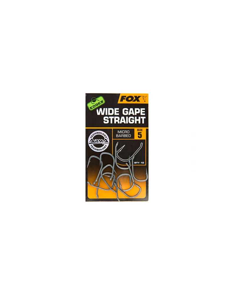 Hameçon Fox Wide Gape Straight n°2 – natusport